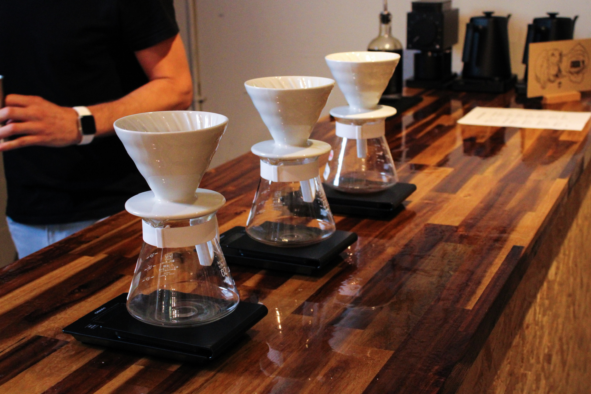 some coffee